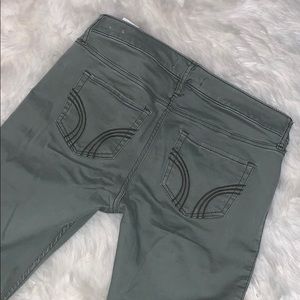Olive Green Hollister Super Soft Jeggings Size 7R